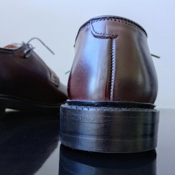 Allen Edmonds Men\'s Leeds Shell Cordovan Derby Dress Shoe Handcrafted in the USA main image 6